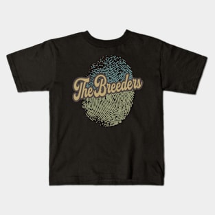 The Breeders Fingerprint Kids T-Shirt